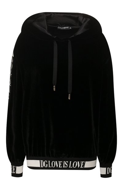 Женский бархатное худи DOLCE & GABBANA, арт. F9G40T/G7VDM