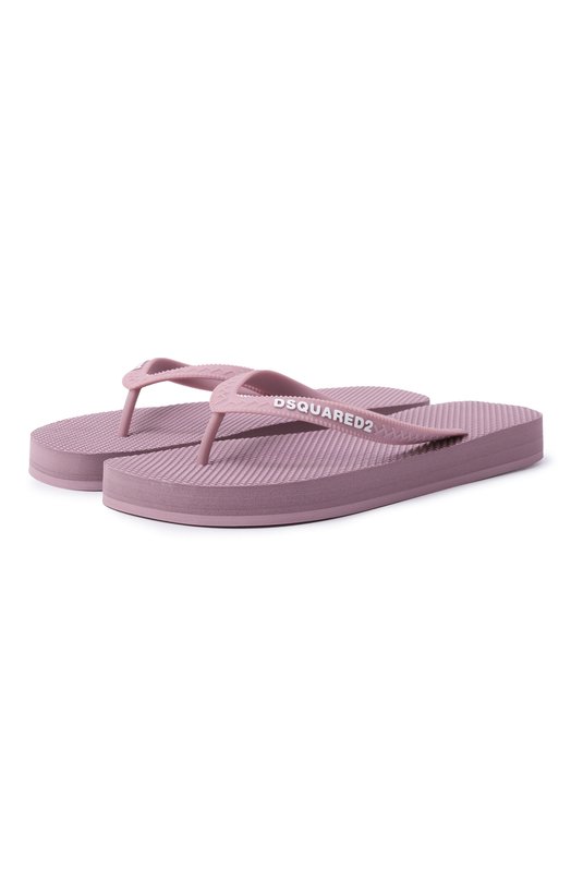 Резиновые шлепанцы Dsquared2 FFW0018 Сиреневый FFW0018