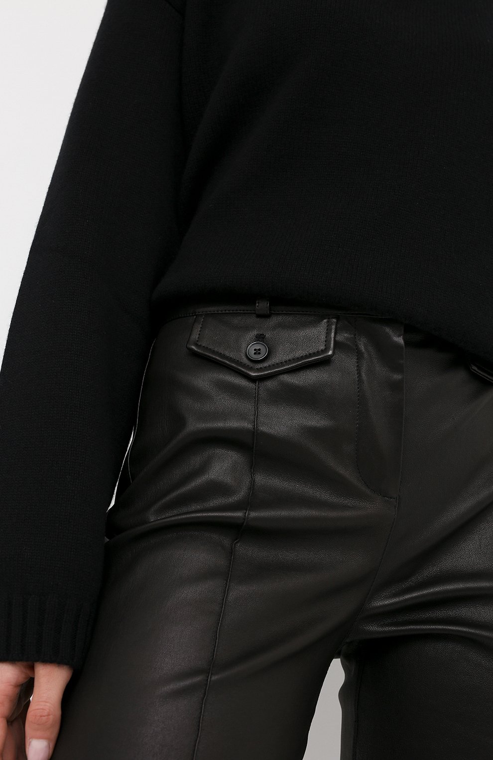 Кожаные брюки TOM FORD, арт. PAL700-LEX224, фото 5