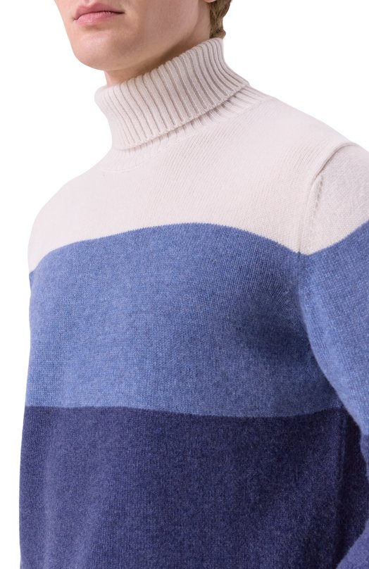 Кашемировый свитер MVST M25.1PM.K019 Синий  M25.1PM.K019 Фото 5