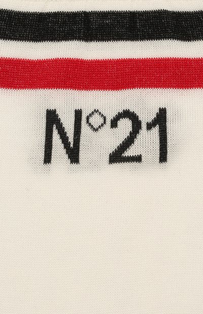 Хлопковые носки N21 белого цвета по цене 4970 руб., арт. 20E N2P0/6301/6901, фото 2 Хлопковые носки N21, арт. 20E N2P0/6301/6901, фото 2