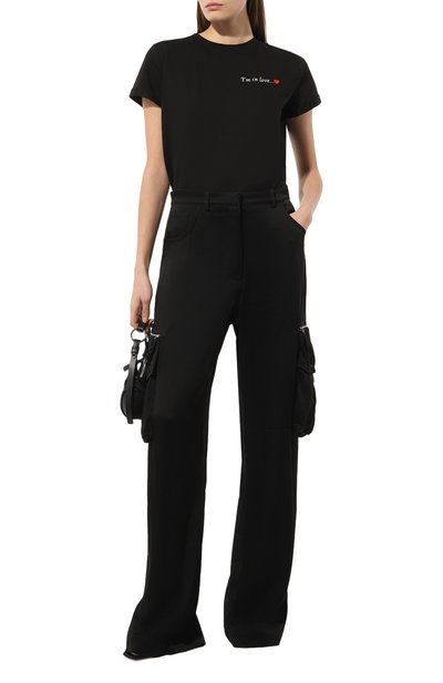 Хлопковая футболка SEVEN LAB, арт. T IIL black, фото 2