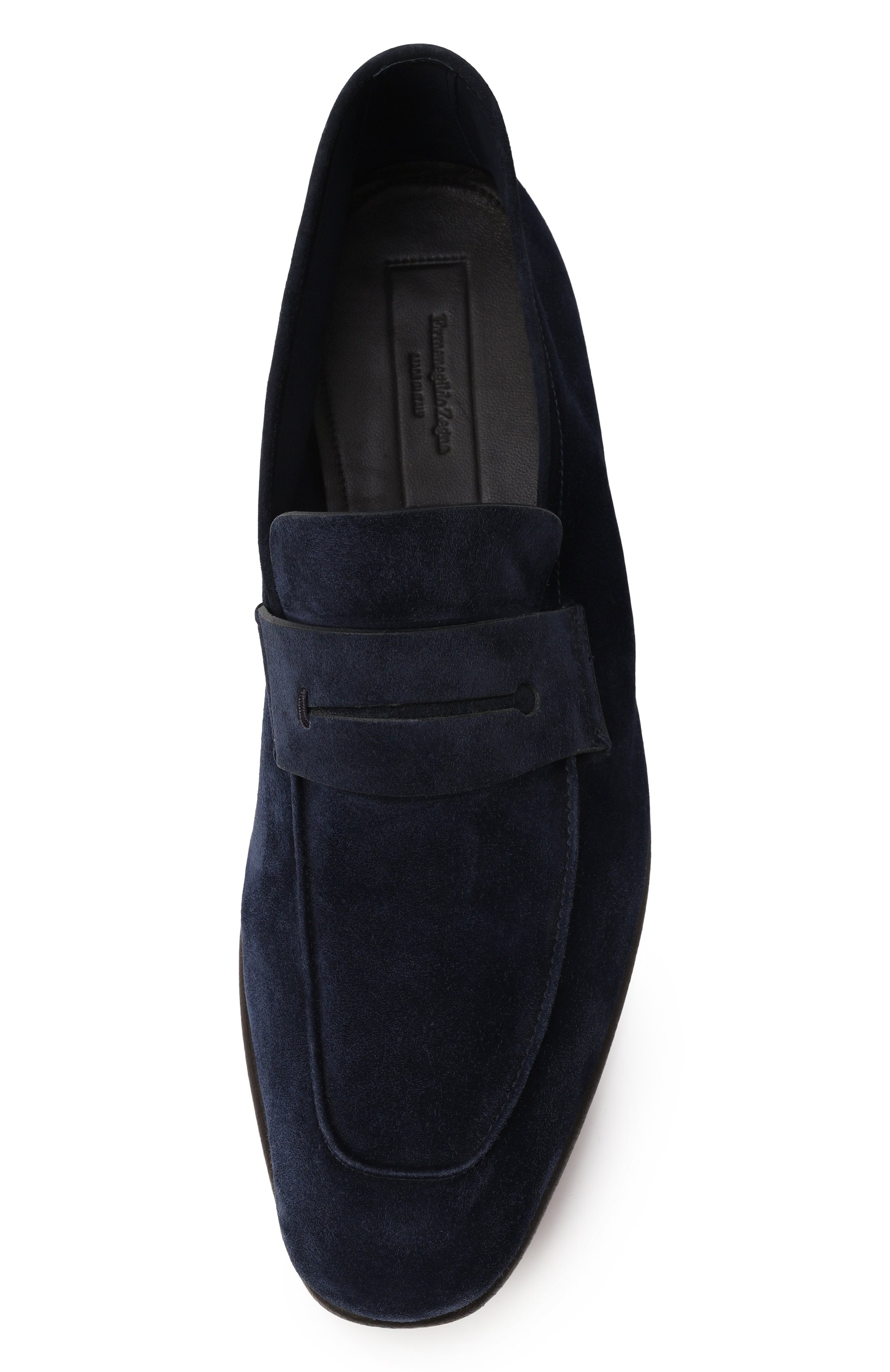 Замшевые пенни-лоферы marcello ZEGNA, арт. A4675X-LHCAC, фото 6