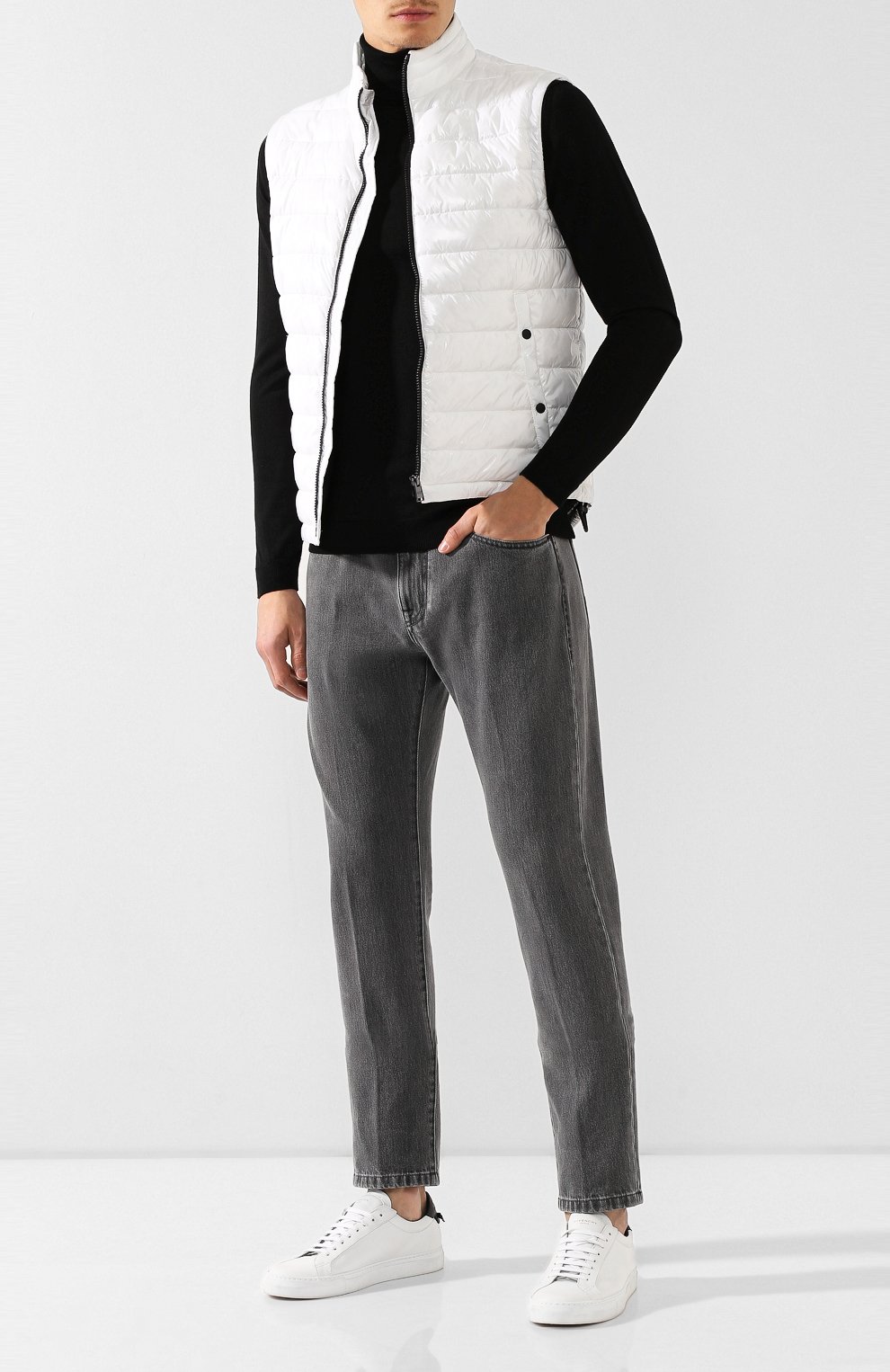 Водолазка из смеси шерсти и шелка DANIELE FIESOLI, арт. DF0040B, фото 2