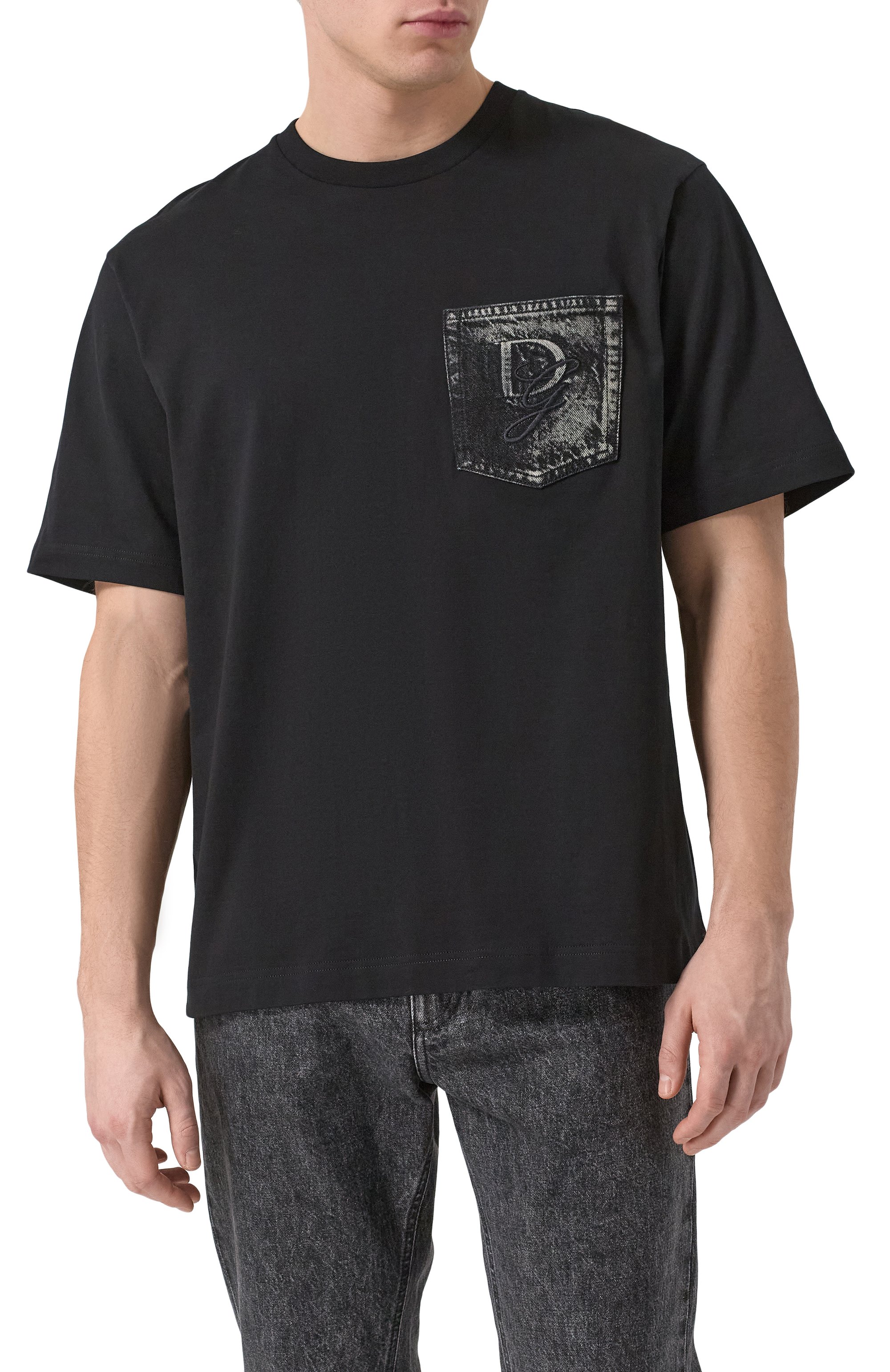 Хлопковая футболка DOLCE & GABBANA, арт. G8PN9Z/G704J, фото 3