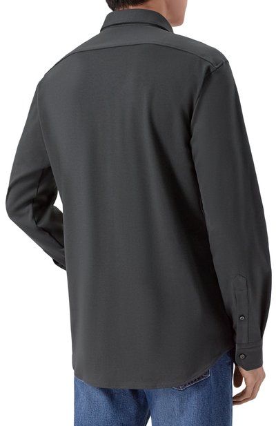 Хлопковая рубашка BOSS, арт. 50556854, фото 4