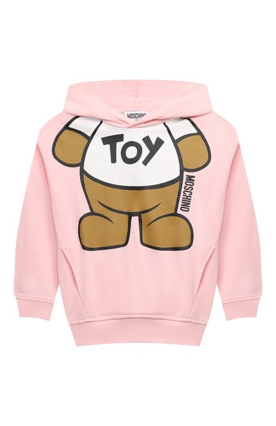 Хлопковое худи MOSCHINO, арт. HRF03X/LCA69/4-8