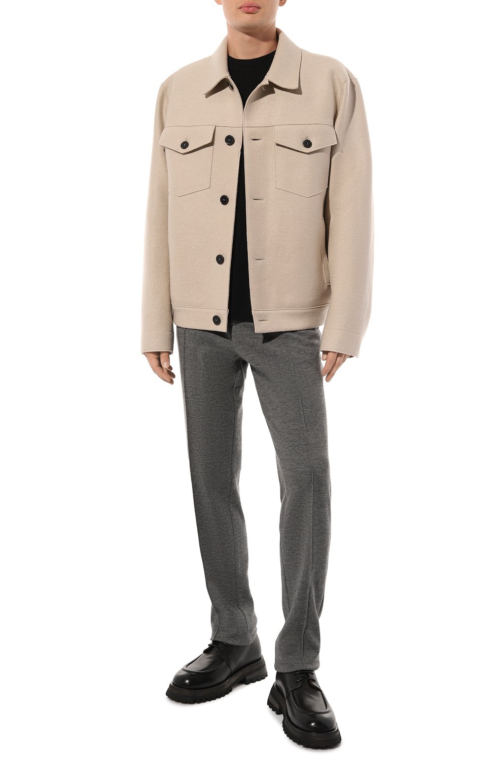 Брюки из шерсти и кашемира MARCO PESCAROLO, арт. BR0S/48Y11, фото 2