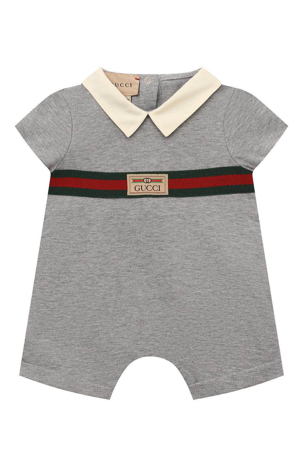 Комплект из песочника и кепки GUCCI серого цвета по цене 39950 руб., арт. 766683/XJF8F, фото 2 Комплект из песочника и кепки GUCCI, арт. 766683/XJF8F, фото 2