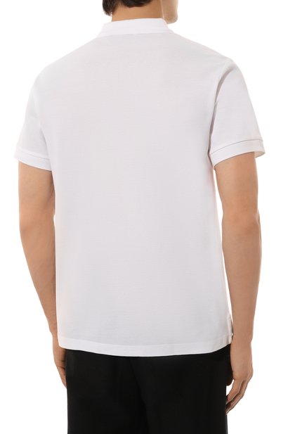 Хлопковое поло BURBERRY, арт. 8055229, фото 4