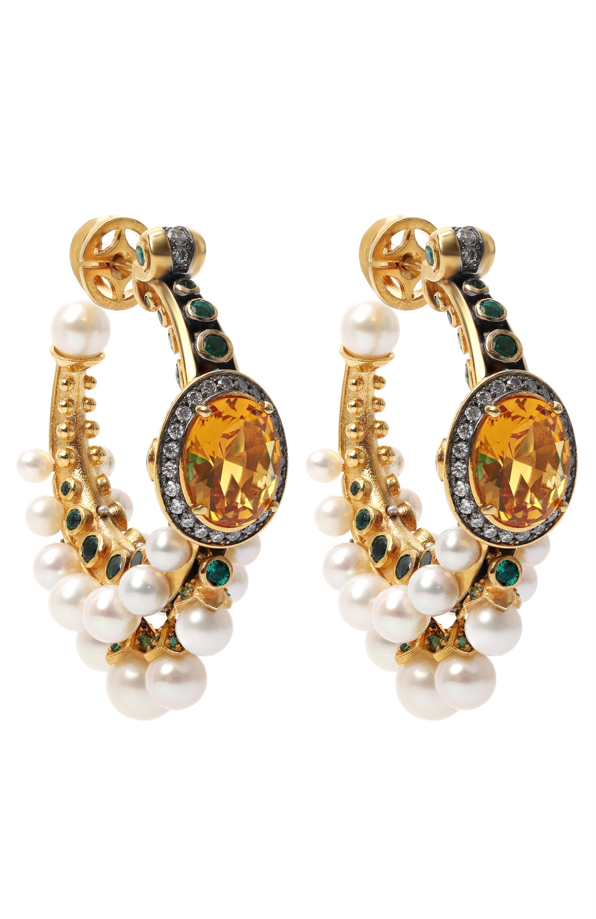 Серьги seascape treasure QUEENSBEE, арт. 202307, фото 2