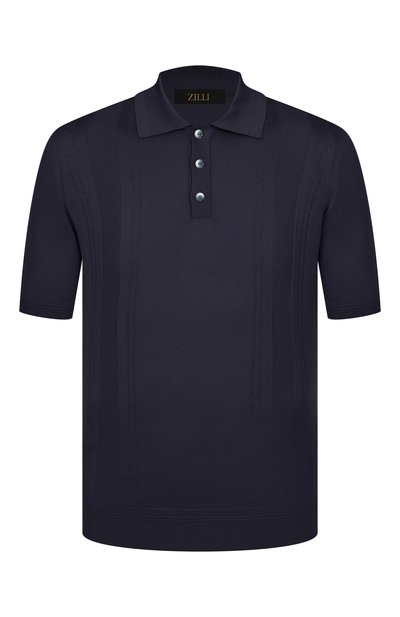 Мужская шелковое поло ZILLI, арт. KBP002M0640VCHP00