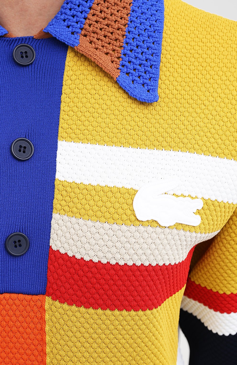 Поло LACOSTE разноцветного цвета по цене 48480 руб., арт. PH8134, фото 5 Поло LACOSTE, арт. PH8134, фото 5