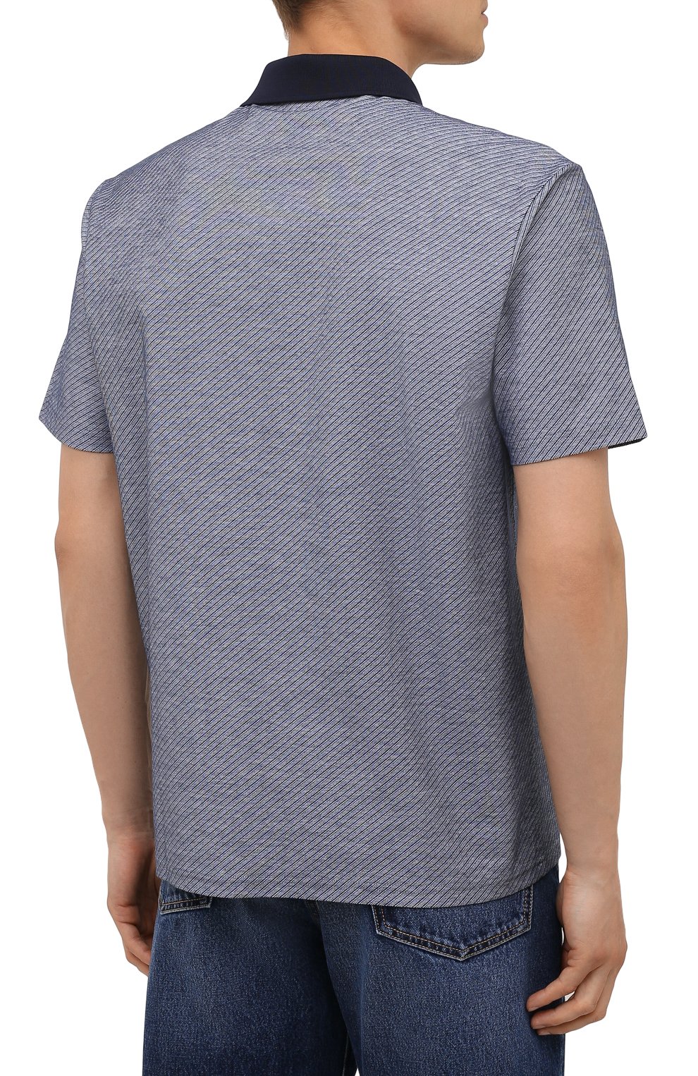 Хлопковое поло BOSS, арт. 50452915, фото 4