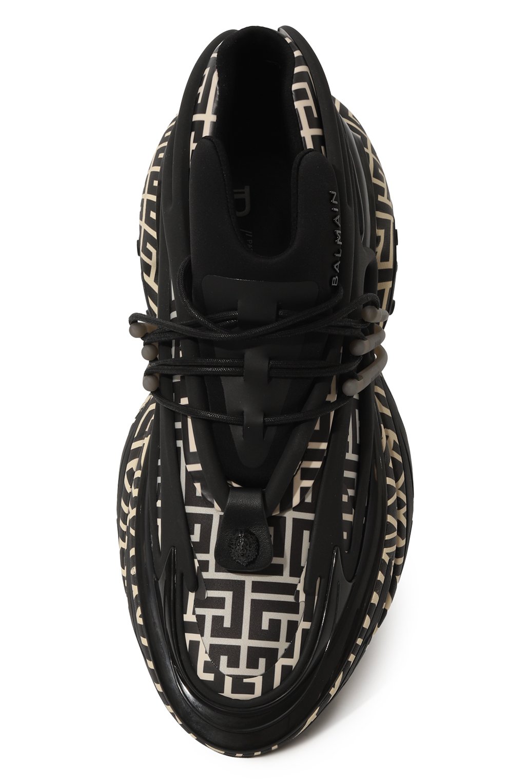 Комбинированные кроссовки unicorn BALMAIN, арт. AM1VJ309KPNR, фото 6