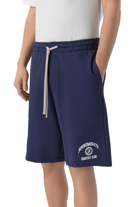 Хлопковые шорты HINNOMINATE HMABM01562 Синий  HMABM01562 Фото 3