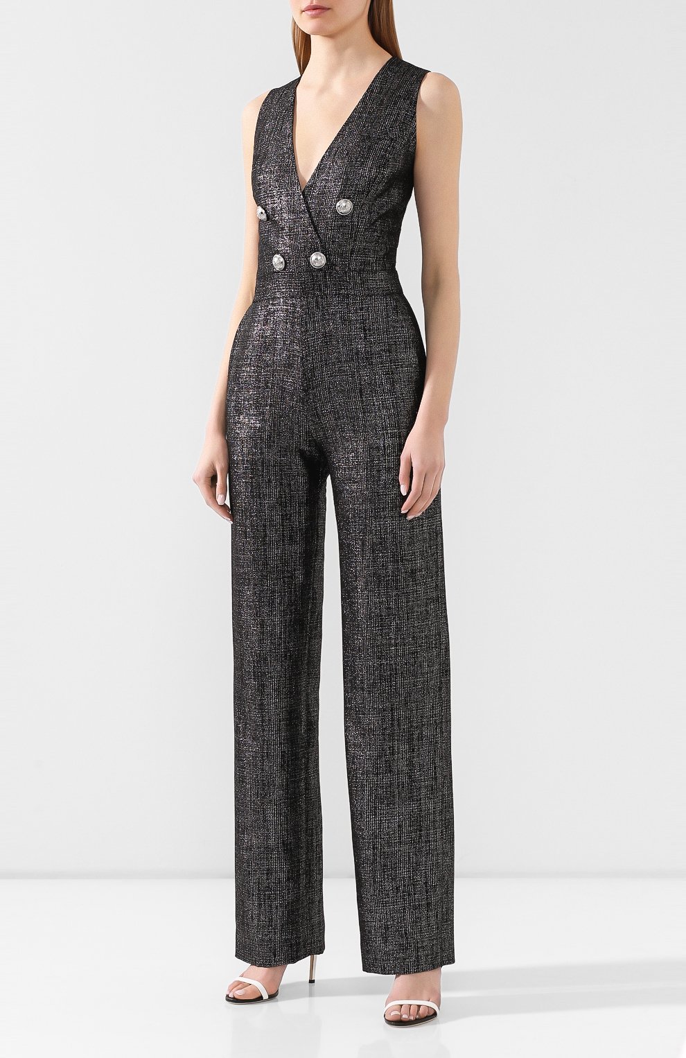 Шерстяной комбинезон BALMAIN, арт. TF05329/W065, фото 3