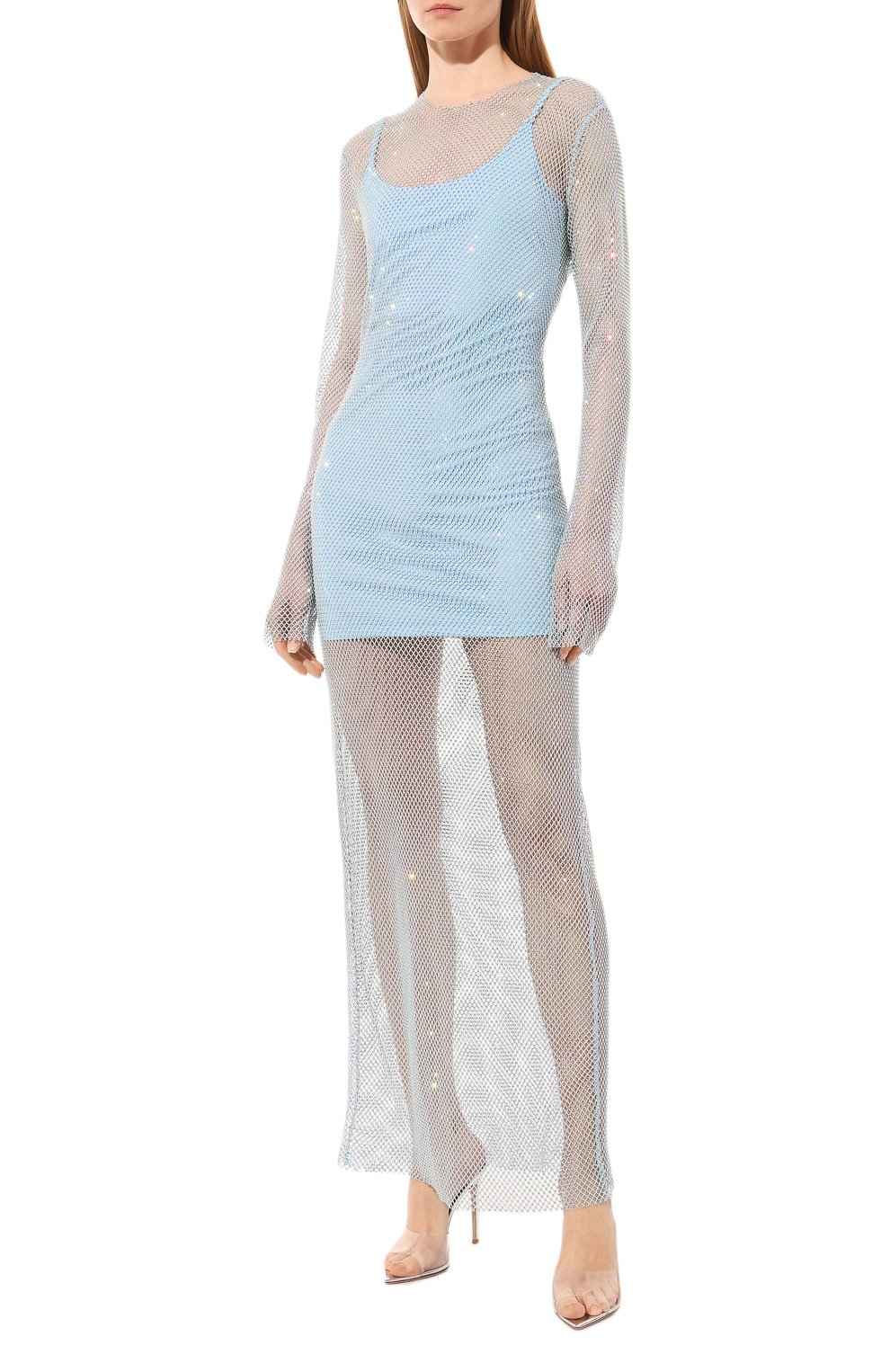 Платье с отделкой стразами ALINE, арт. AL151003, фото 2