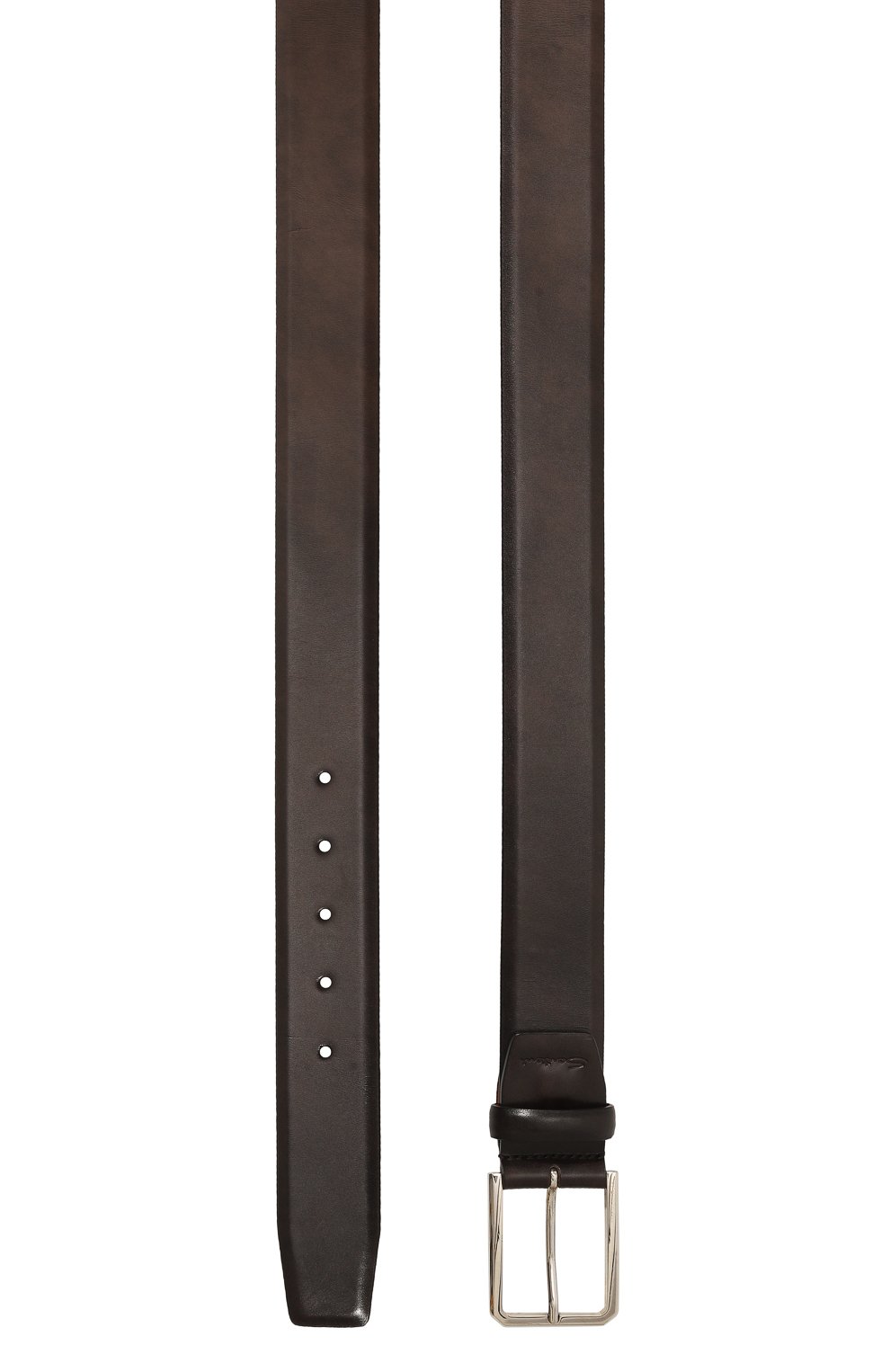 Кожаный ремень SANTONI, арт. CM40VS003C07E0BRN01, фото 3