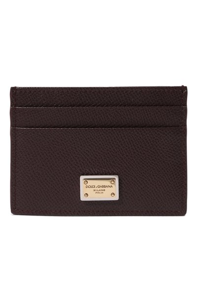 Женский кожаный футляр для кредитных карт DOLCE & GABBANA, арт. BI0330/A1001