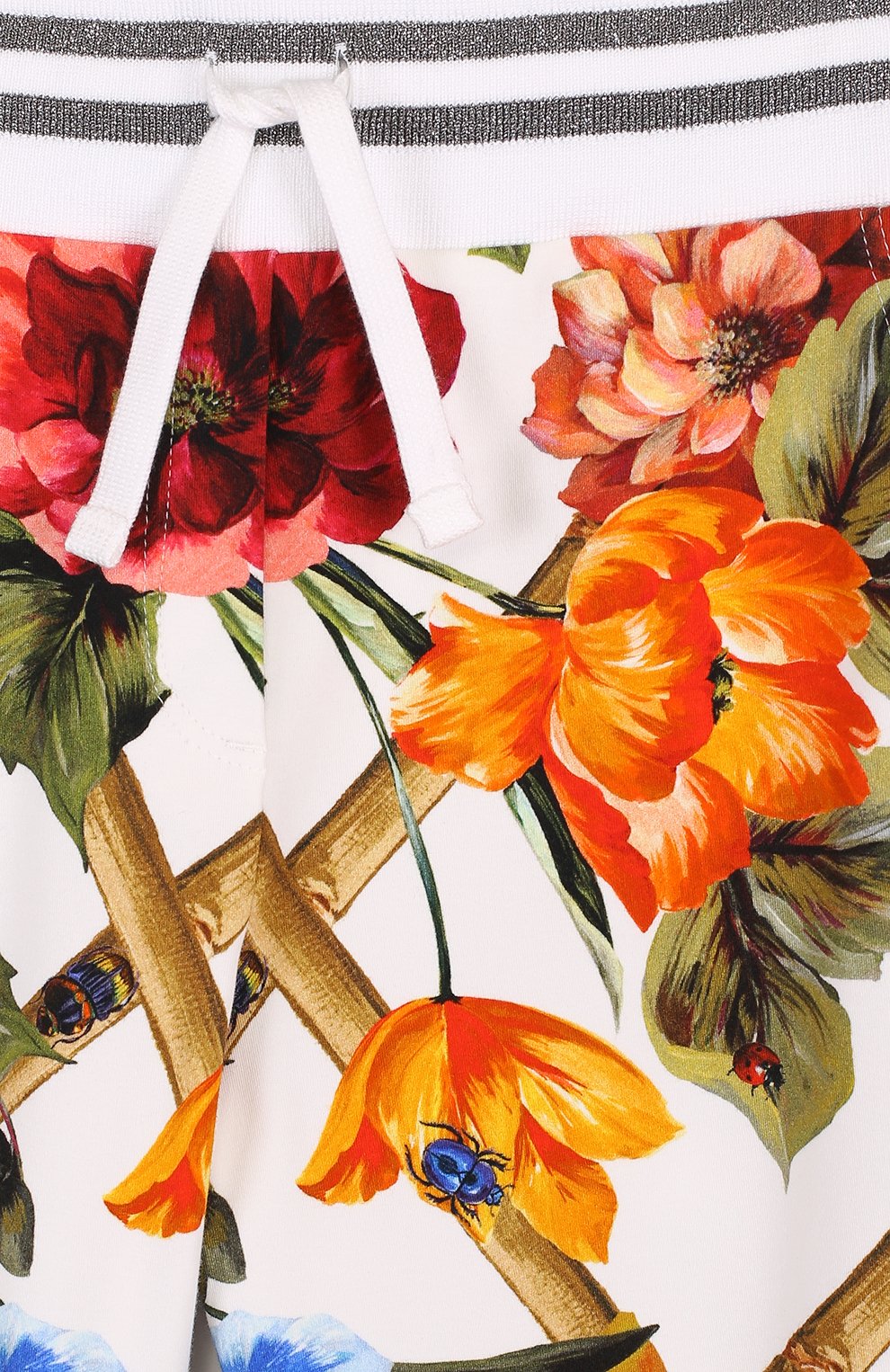 Хлопковые джоггеры с принтом DOLCE & GABBANA, арт. L5JP3L/G7NKS/8-14, фото 3