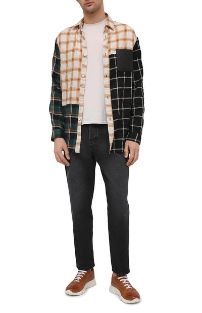 Кожаные кроссовки MOMA, арт. 4AS018-S0, фото 2