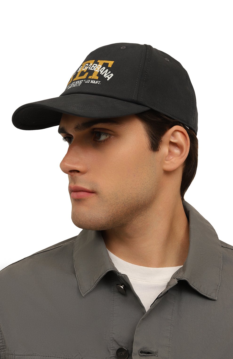Хлопковая бейсболка DOLCE & GABBANA, арт. GH873A/GI370, фото 2