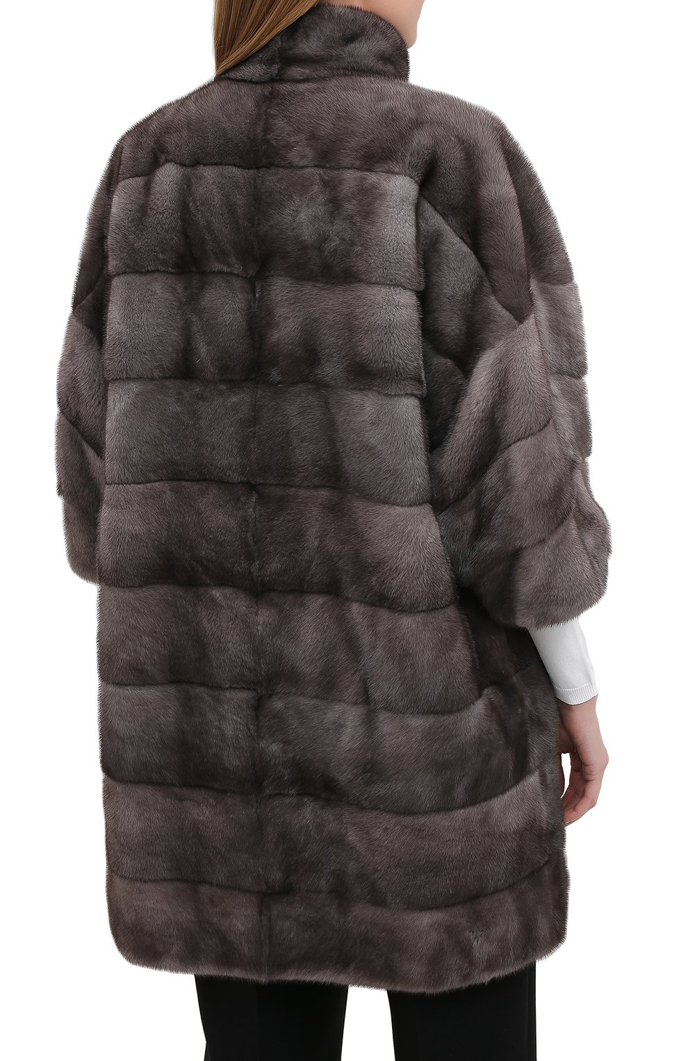 Шуба из меха норки KITON, арт. D46698X04R71, фото 4