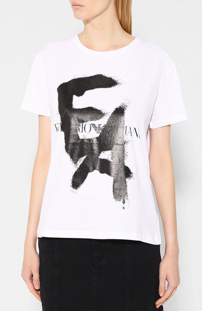 Хлопковая футболка EMPORIO ARMANI, арт. 6G2T7E/2J06Z, фото 3