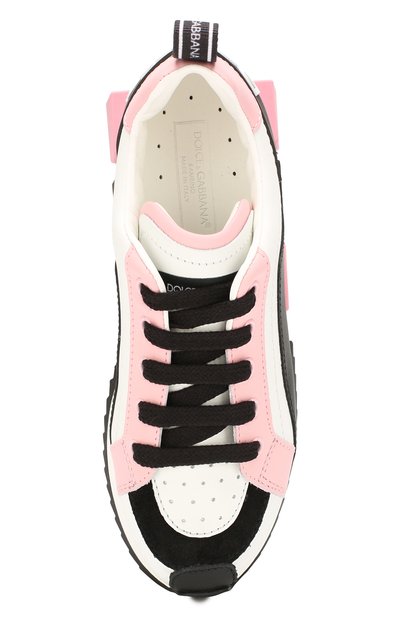 Кожаные кроссовки DOLCE & GABBANA, арт. DA0711/AK635/29-36, фото 4