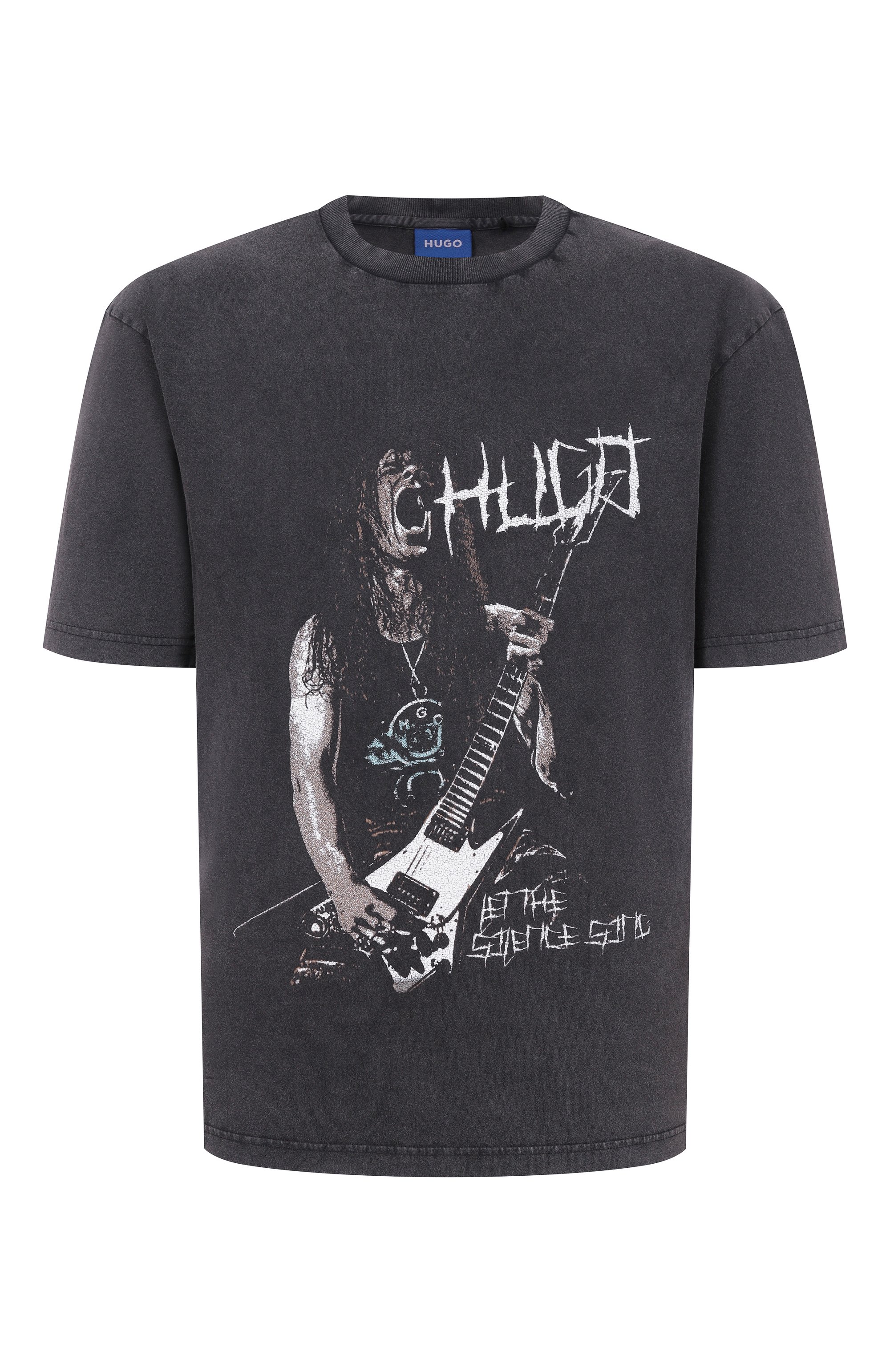 Хлопковая футболка HUGO BLUE, арт. 50554368, фото 1