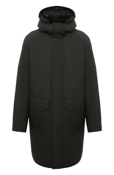 Пуховая парка с подкладкой из соболя ANDREA CAMPAGNA, арт. 00500H001A131, фото 1