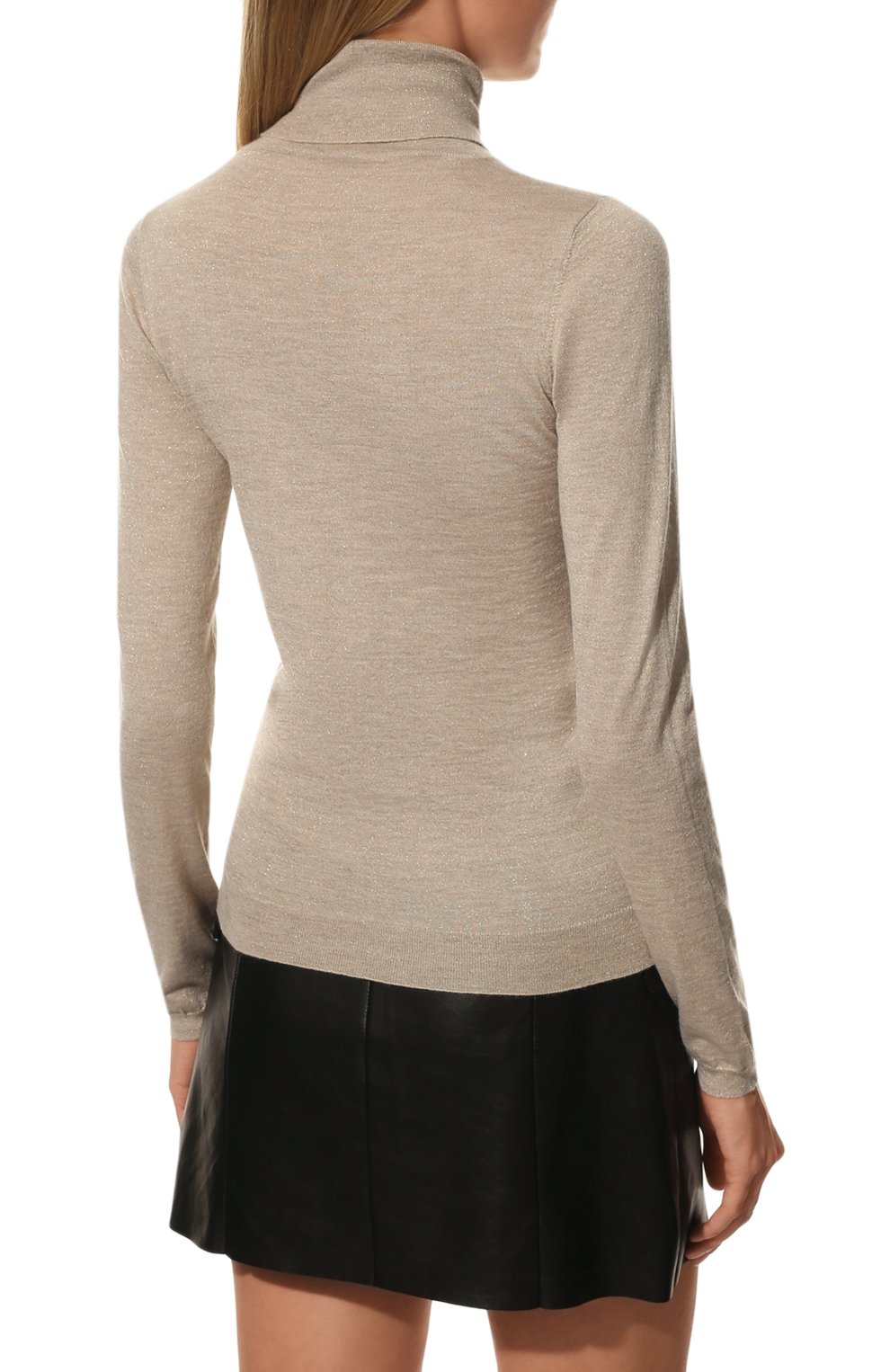 Водолазка из кашемира и шелка BRUNELLO CUCINELLI, арт. 221M41800063, фото 4