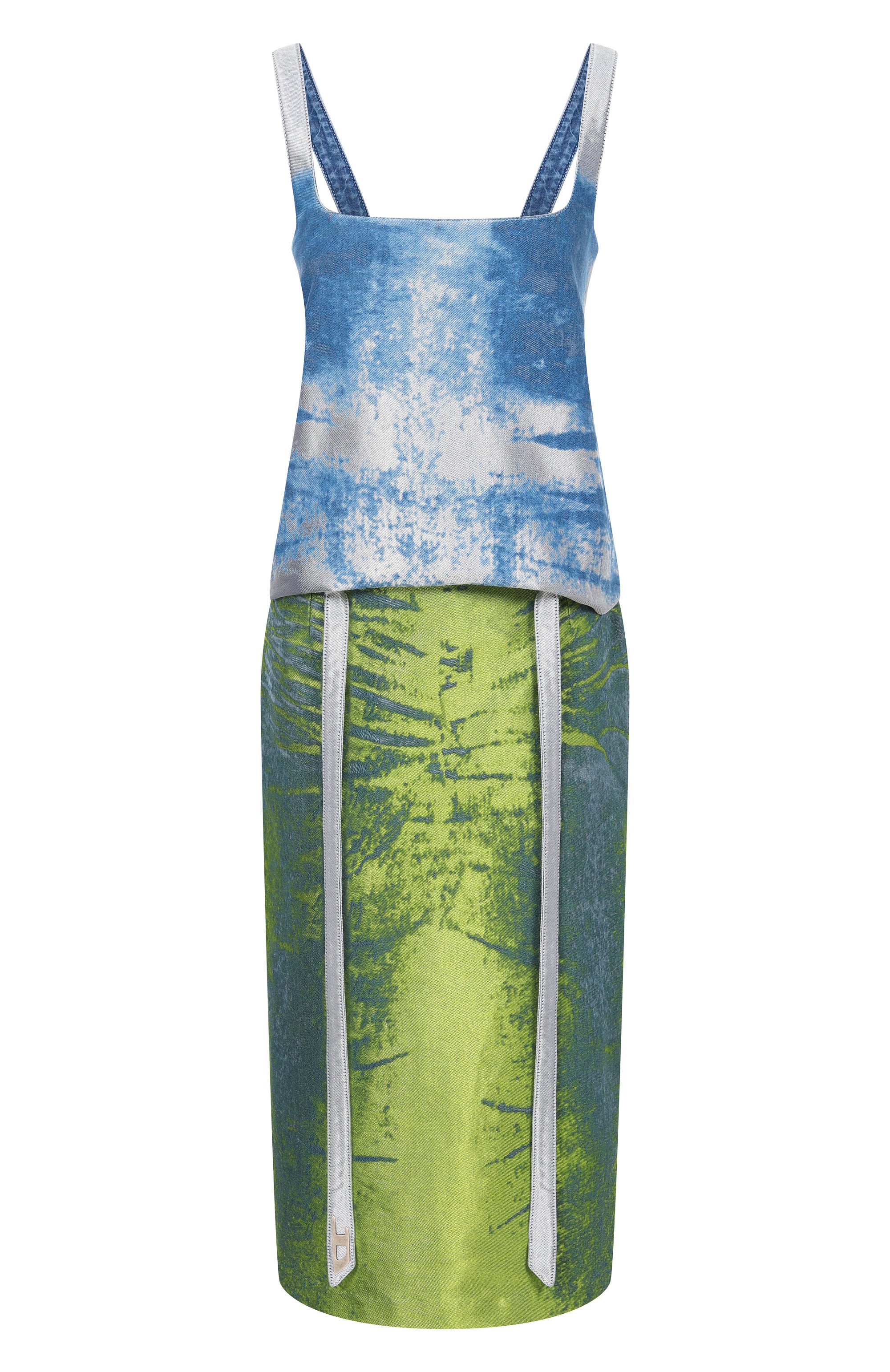 Хлопковое платье DIESEL, арт. A22519/0EFDK, фото 1