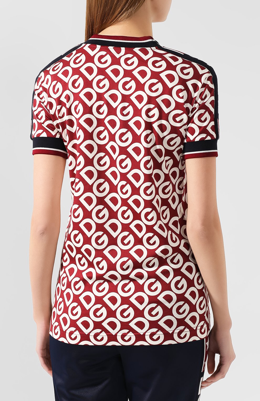 Хлопковая футболка DOLCE & GABBANA, арт. F8L58T/FS78Y, фото 4
