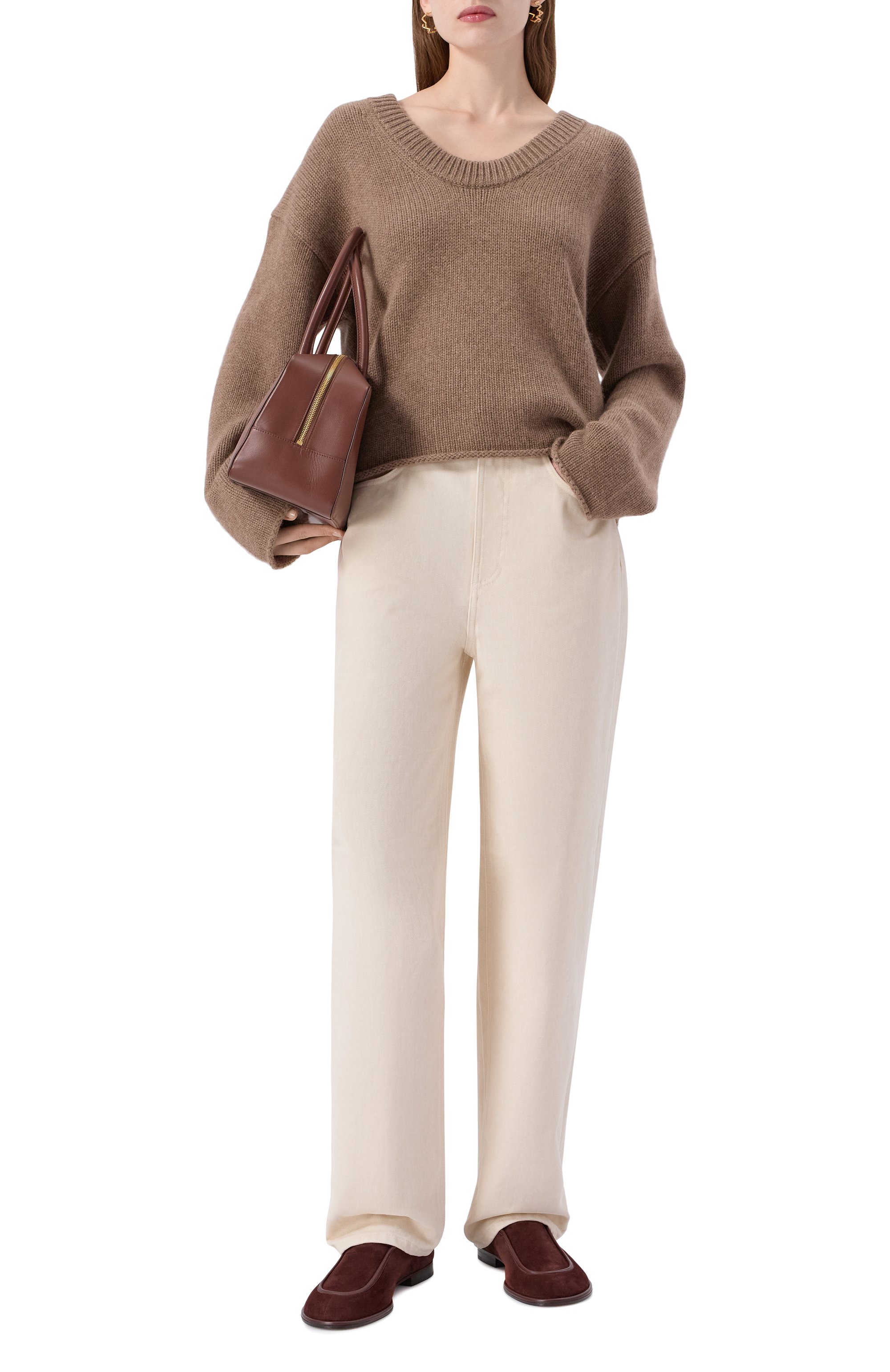 Кашемировый свитер LOULOU DE SAISON, арт. DERRY, фото 2