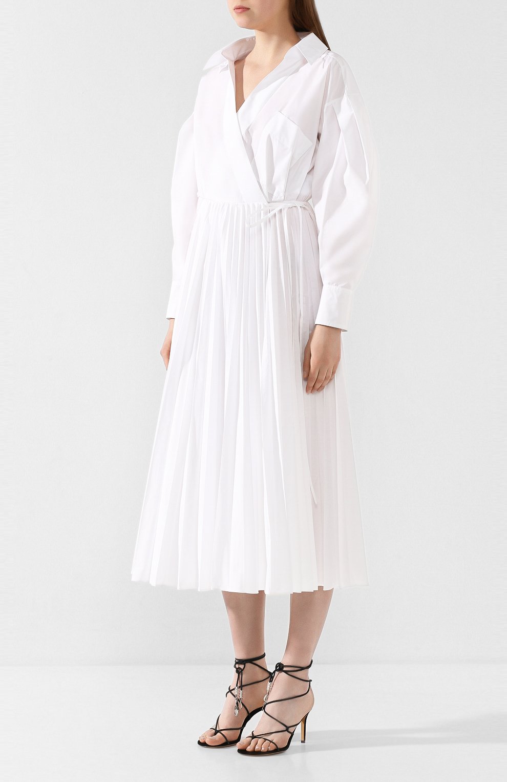 Хлопковое платье VALENTINO, арт. TB0VAS054HP, фото 3