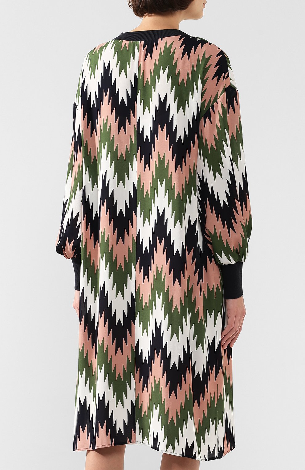 Платье из вискозы M MISSONI разноцветного цвета по цене 45450 руб., арт. 2DG00198/2W001Y, фото 4 Платье из вискозы M MISSONI, арт. 2DG00198/2W001Y, фото 4