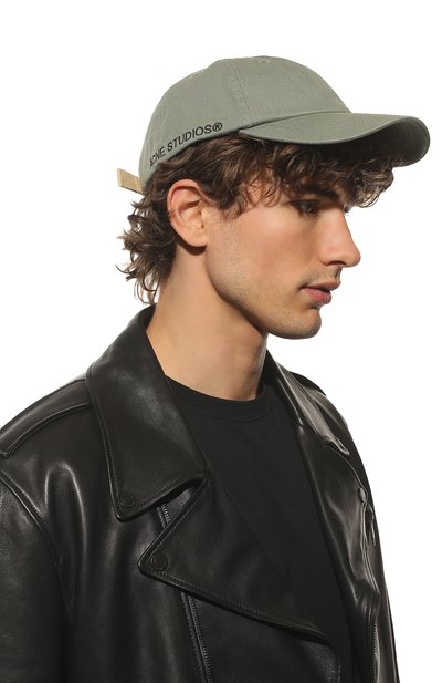 Хлопковая бейсболка ACNE STUDIOS, арт. C40224/M, фото 2