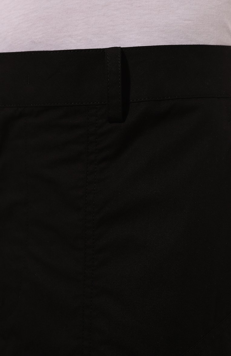 Мужские хлопковые брюки-карго JUUN.J черного цвета, арт. JC4221P31 | Фото 5 (Силуэт М (брюки): Карго; Длина (брюки, джинсы): Стандартные; Случай: Повседневный; Материал сплава: Проставлено; Материал внешний: Хлопок; Драгоценные камни: Проставлено; Стили: Минимализм)
