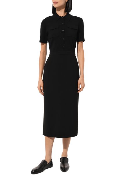 Шерстяное платье THEORY, арт. 00709626, фото 3