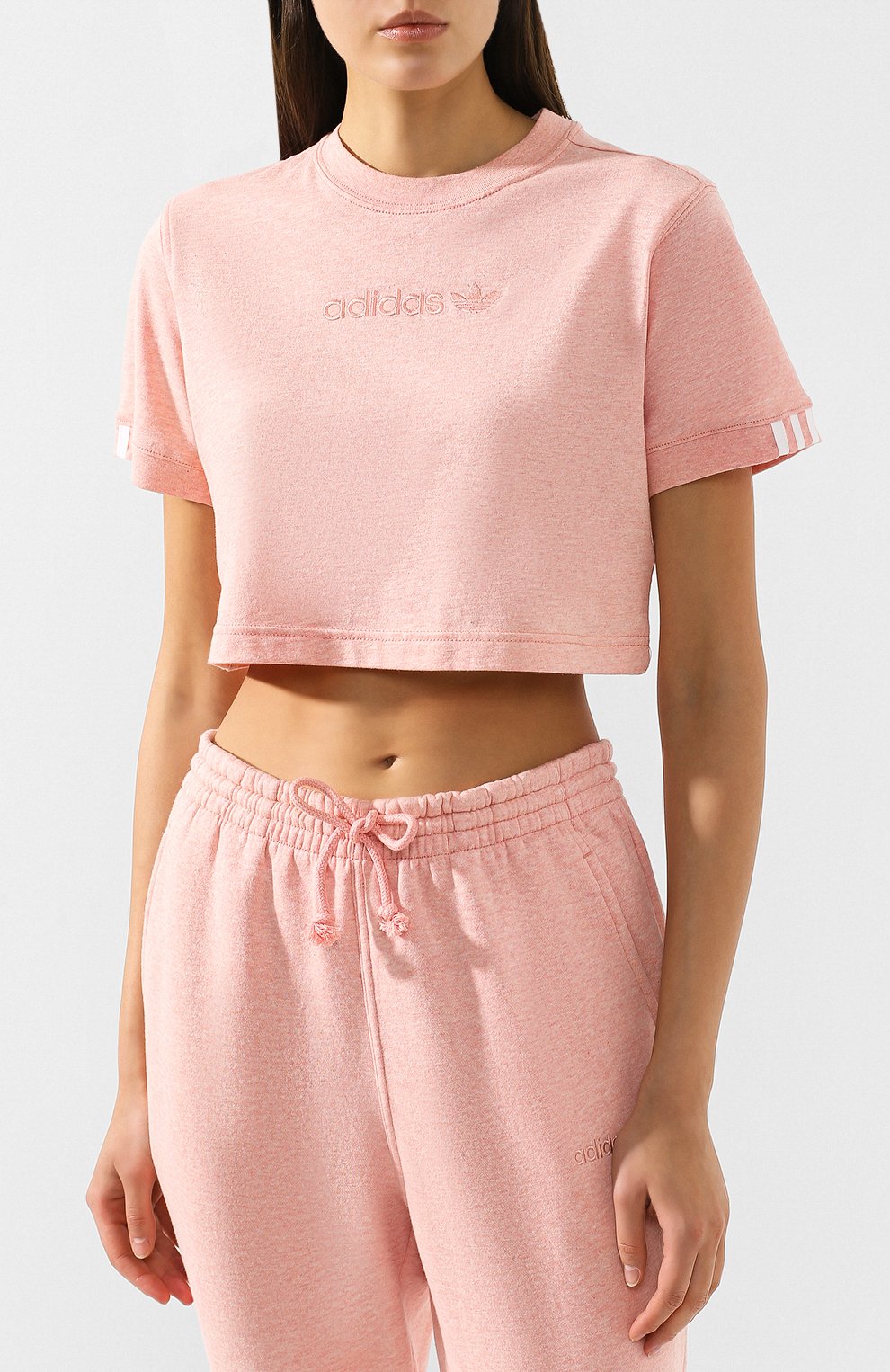 Хлопковая футболка ADIDAS ORIGINALS, арт. DU2351, фото 3