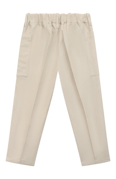 Брюки изо льна и хлопка EMPORIO ARMANI, арт. 3R4PJ5/4N7RZ, фото 2
