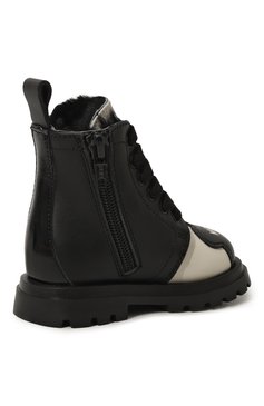 Кожаные ботинки MOSCHINO, арт. 78639, фото 3