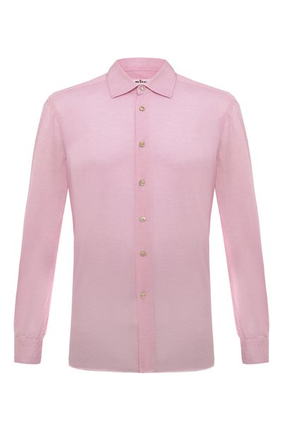 Мужская хлопковая рубашка KITON, арт. UCIH06381
