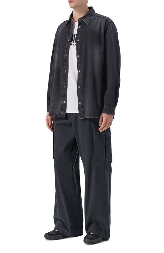 Джинсовая рубашка Diesel A03534/0DBDC Серый  A03534/0DBDC Фото 2