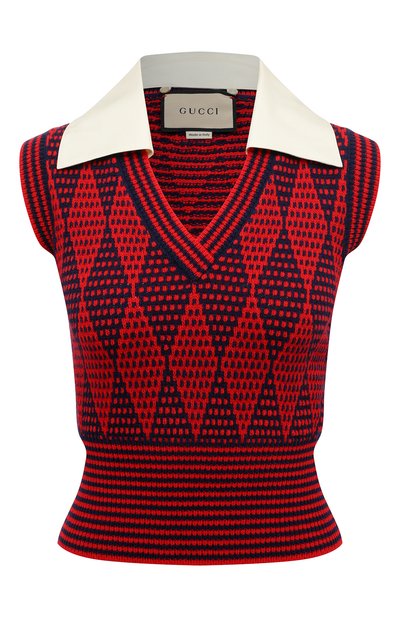 Женский шерстяной жилет GUCCI, арт. 653501 XKBWU