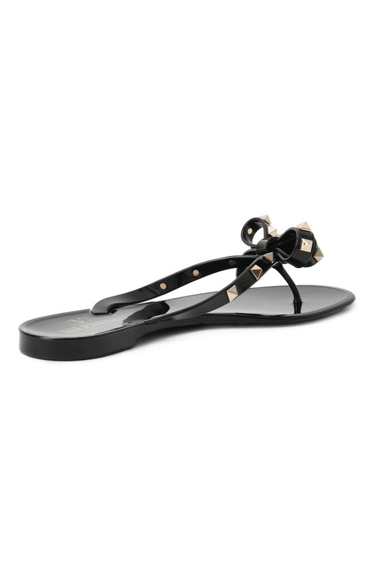Шлепанцы Rockstud Valentino 7W2S0552/PVS Чёрный  7W2S0552/PVS Фото 5