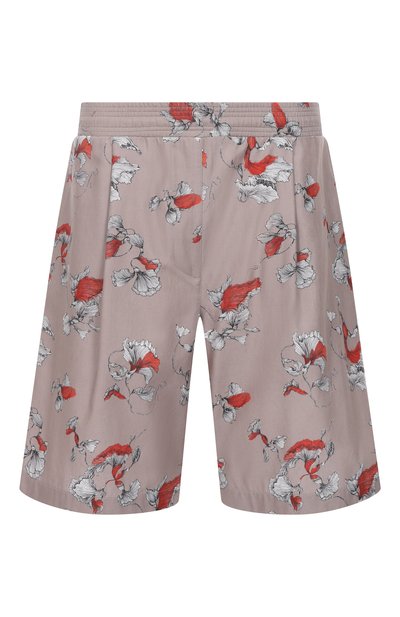 Мужские шорты изо льна и хлопка ZILLI, арт. SSP004M0903V00000