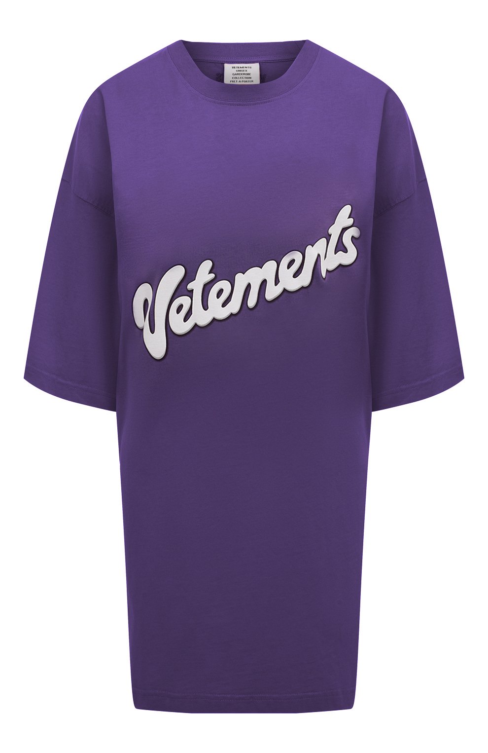 Хлопковая футболка VETEMENTS, арт. UA53TR480U 1611/W, фото 1